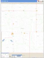 Spink County, SD Wall Map Zip Code