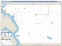 Walworth County, SD Wall Map Zip Code