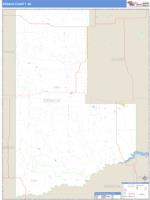 Ziebach County, SD Wall Map