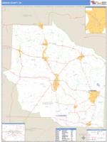Gibson County, TN Wall Map Zip Code