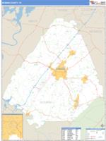 McMinn County, TN Wall Map Zip Code