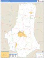 Marshall County, TN Wall Map