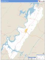 Meigs County, TN Wall Map Zip Code
