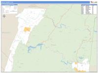 Polk County, TN Wall Map Zip Code