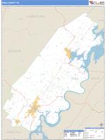 Rhea County, TN Wall Map Zip Code