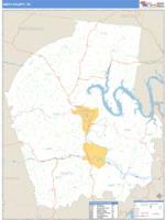 Smith County, TN Wall Map Zip Code