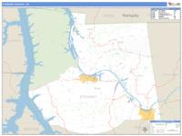 Stewart County, TN Wall Map