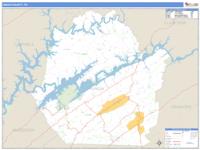 Union County, TN Wall Map