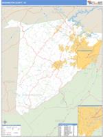 Washington County, TN Wall Map