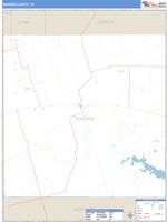 Borden County, TX Wall Map