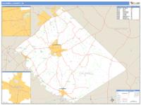 Caldwell County, TX Wall Map