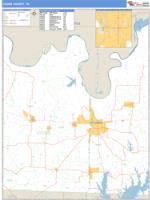 Cooke County, TX Wall Map