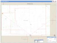 Dallam County, TX Wall Map Zip Code