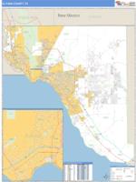 El Paso County, TX Wall Map