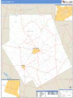Erath County, TX Wall Map