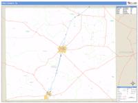 Frio County, TX Wall Map