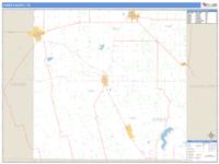 Jones County, TX Wall Map