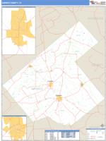 Karnes County, TX Wall Map