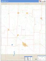 Lamb County, TX Wall Map Zip Code