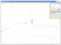 Menard County, TX Wall Map Zip Code