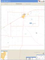 Ochiltree County, TX Wall Map Zip Code