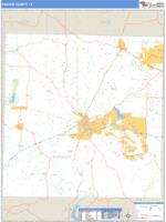 Parker County, TX Wall Map