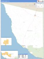 Presidio County, TX Wall Map