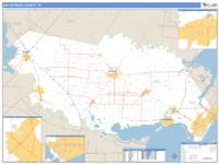 San Patricio County, TX Wall Map