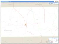 Schleicher County, TX Wall Map