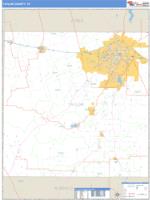 Taylor County, TX Wall Map Zip Code