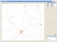 Uvalde County, TX Wall Map