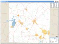 Wise County, TX Wall Map