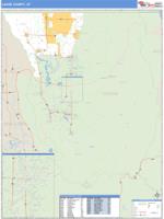 Cache County, UT Wall Map Zip Code