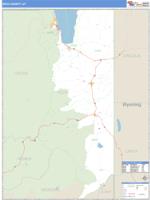 Rich County, UT Wall Map Zip Code