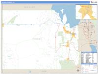 Tooele County, UT Wall Map Zip Code
