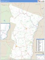 Windsor County, VT Wall Map Zip Code