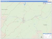 Alleghany County, VA Wall Map