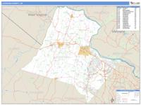 Loudoun County, VA Wall Map Zip Code
