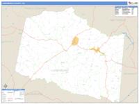 Lunenburg County, VA Wall Map Zip Code