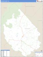 Madison County, VA Wall Map Zip Code