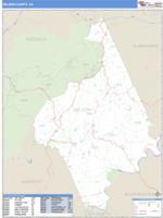 Nelson County, VA Wall Map
