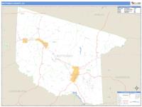 Nottoway County, VA Wall Map Zip Code