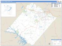 Spotsylvania County, VA Wall Map Zip Code