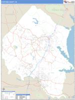 Stafford County, VA Wall Map Zip Code