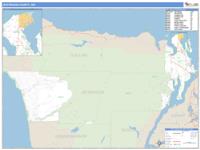 Jefferson County, WA Wall Map Zip Code