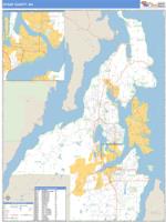 Kitsap County, WA Wall Map