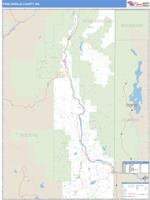 Pend Oreille County, WA Wall Map Zip Code