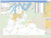 Thurston County, WA Wall Map