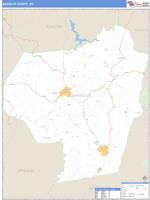 Barbour County, WV Wall Map