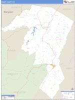 Grant County, WV Wall Map Zip Code